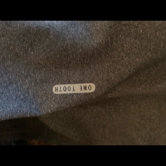 One Tooth Zipper pocket small gray pants! - Picture 5 of 6